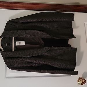 Torrid Chevron Peplum Blazer